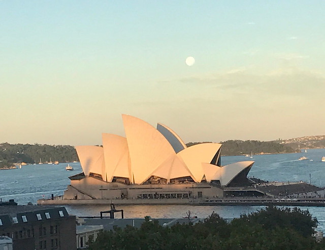 visiting Sydney Opera House in Sydney