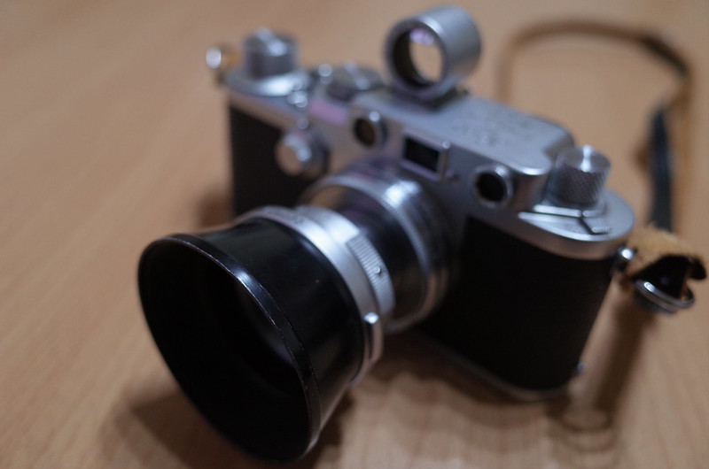 Leica Ⅲf+SUMICRON 50mm f2 0 ITDOO SBOOI 50mmファインダー