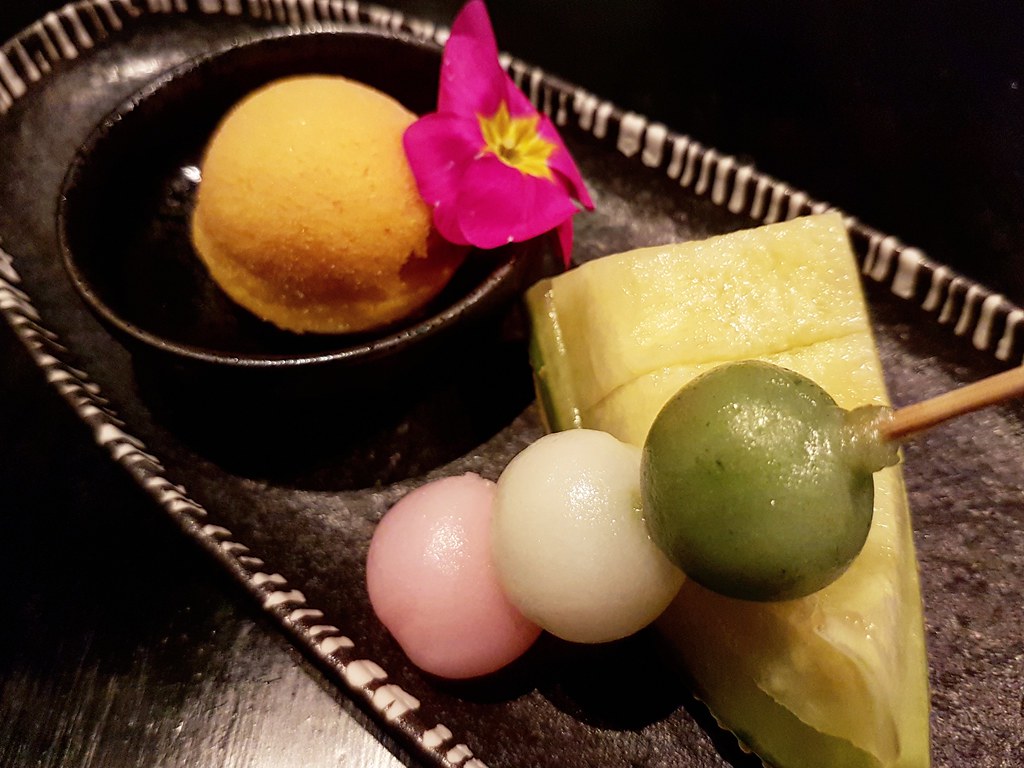 Shizuoka Musk Melon and Mango Sorbet