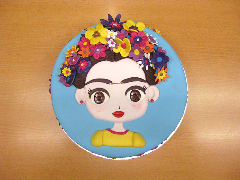 Frida Kalo cake