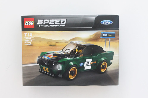NEW SEALED LEGO SPEED CHAMPIONS 75884 1968 FORD MUSTANG FASTBACK CAR 9/10 BOX 