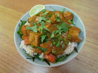 Kabocha Squash and Tofu Curry