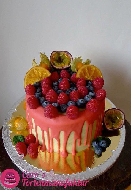 Birthday Cake by Carolin Inkmann of Caro's Tortenmanufaktur
