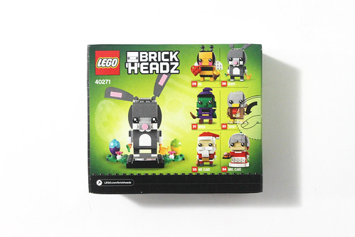 LEGO 40271 Brickheadz Easter Bunny Rabbit Set 126 Pieces 