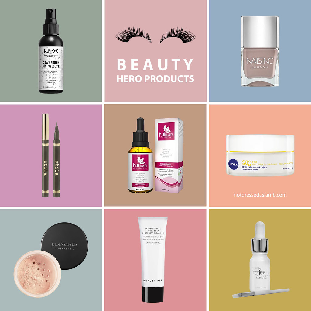 My Top 9 Hero Beauty Products for Over 40 Women | Not Dressed As Lamb