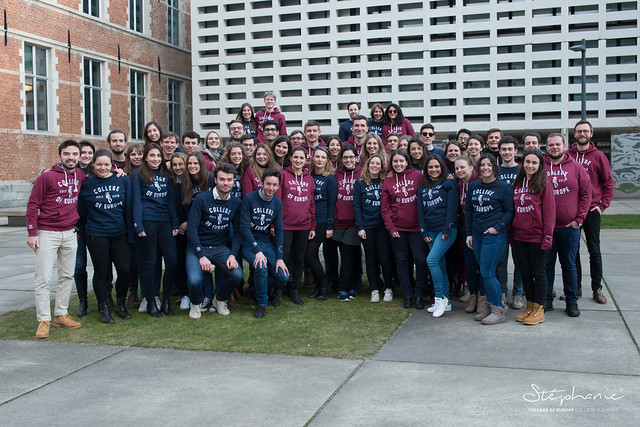 LAW Students Simone Veil Promotion with CoE Hoodies
