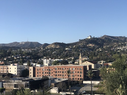 View from Barnsdall Art Park