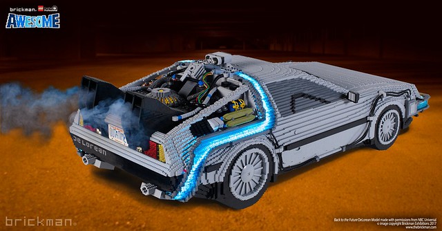 LEGO® Brick Back to the Future DeLorean