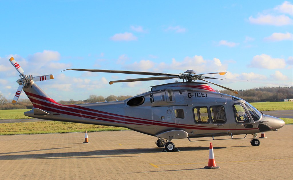 G-ICEI Corporate Helicopter