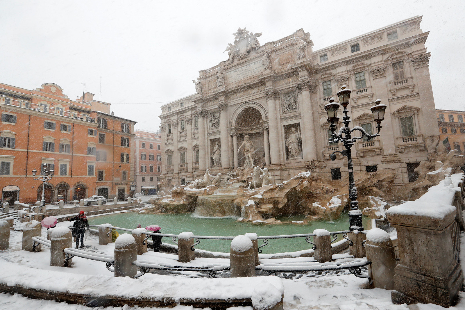 Rome - snow