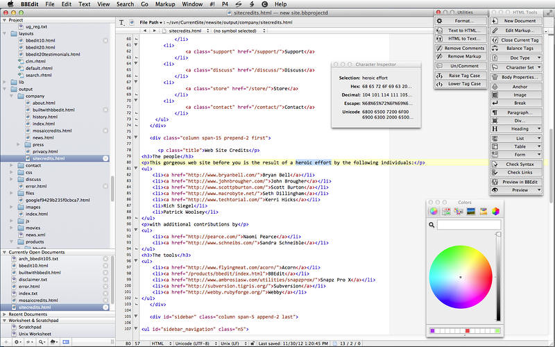 BBEdit 12.1.3  Powerful text and HTML editor