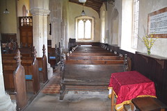 north aisle looking west