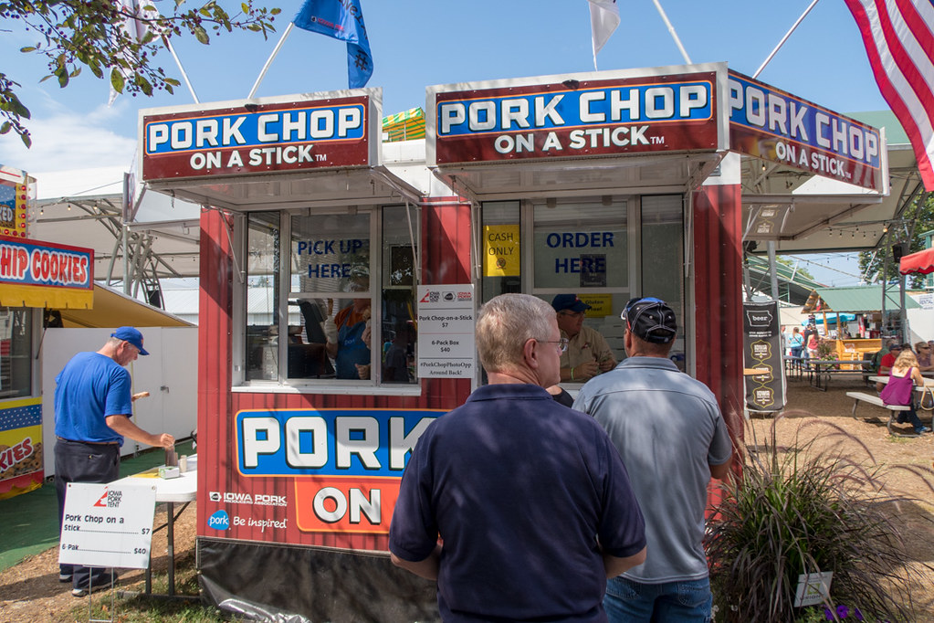 Pork Chop on a Stick Booth