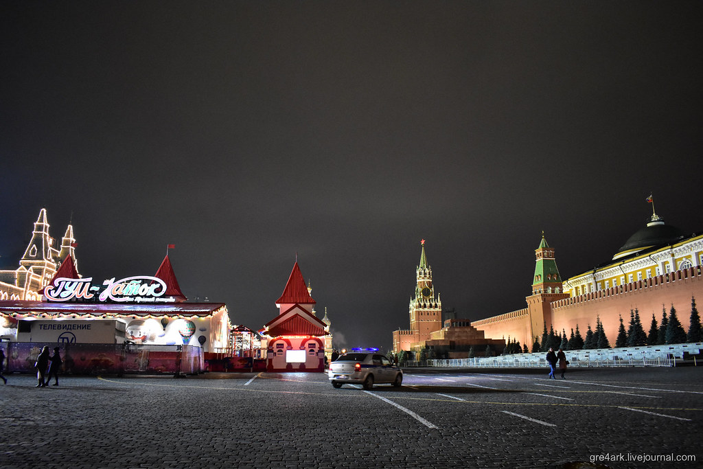 Прогулка по предновогодней Москве 