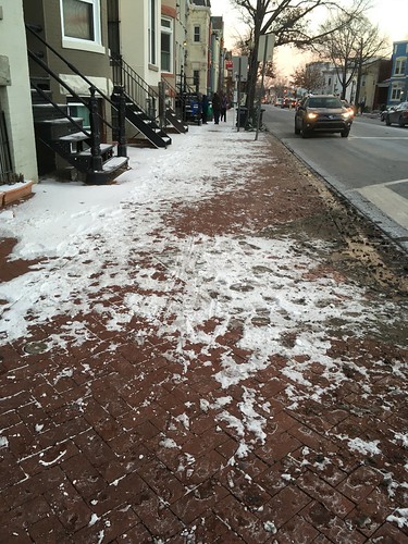Sidewalks after Snow