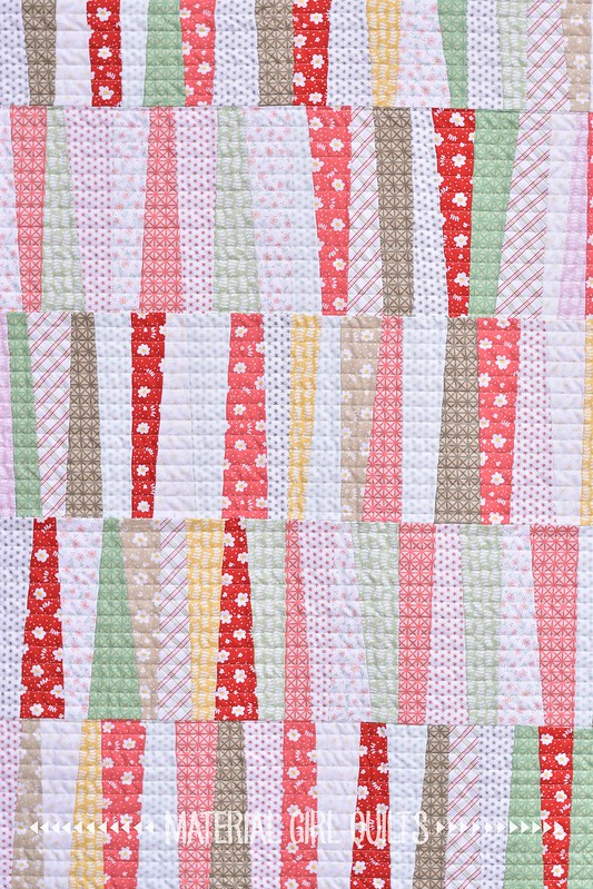 Emma & Myrtle's Farmhouse quilt by Amanda Castor of Material Girl Quilts
