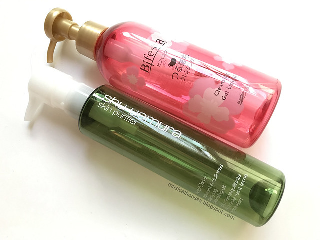 Empties Oil Cleansers