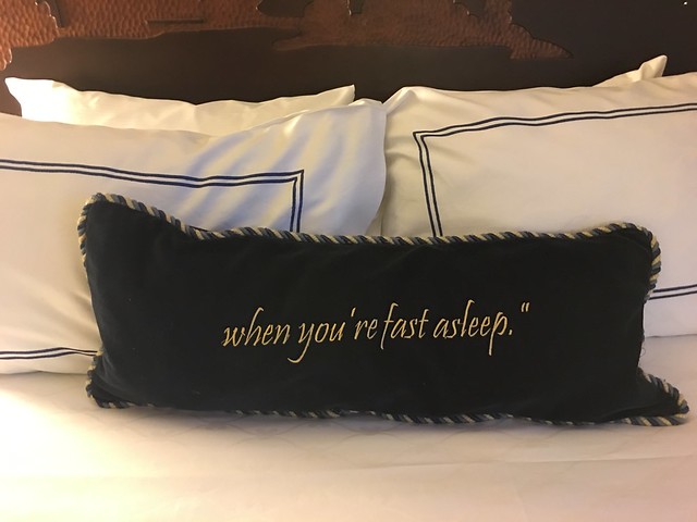 Disneyland Hotel throw pillow