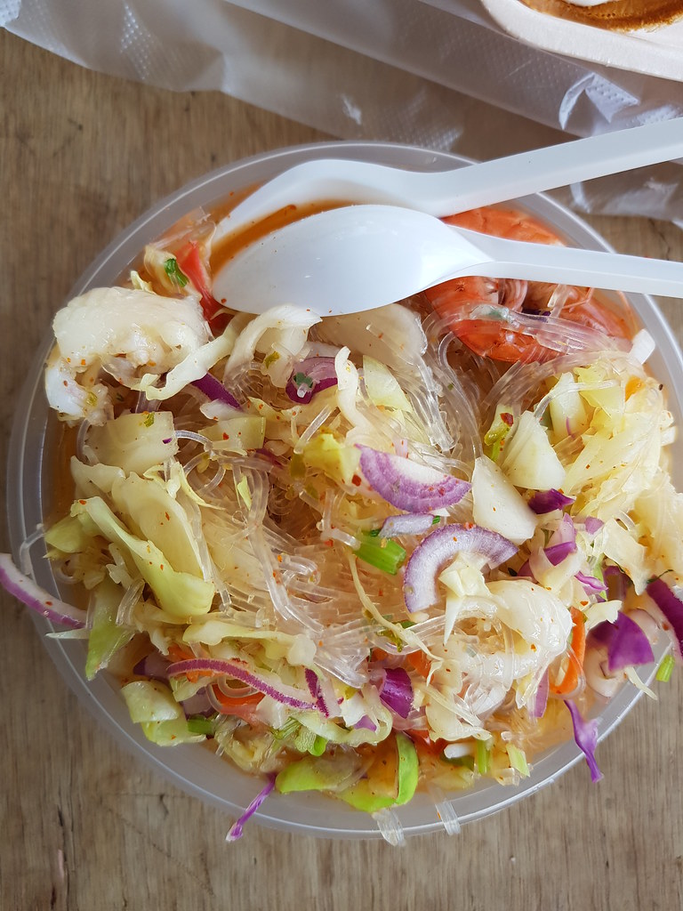 Kabu Glass Noodle Seafood & Chicken Feet $10 @ Malay-Thai Food Fair Jalan Platinum Shah Alam
