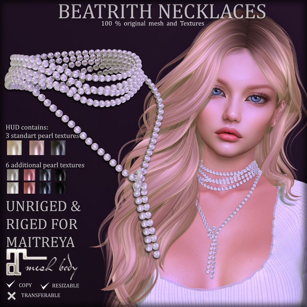 BEATRITH Pearl Necklace ads
