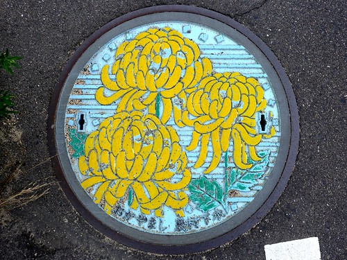 Okayama city Okayama pref, manhole cover 7 （岡山県岡山市のマンホール７）