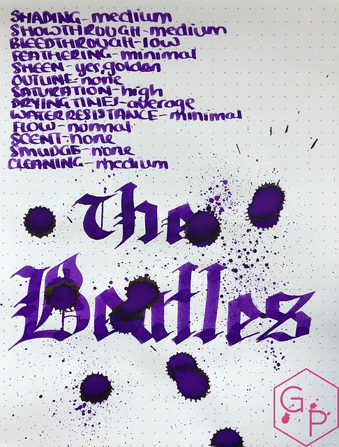 Ink Shot Review @Montblanc_World Great Characters The Beatles Psychedelic Purple @AppelboomLaren 11_RWM