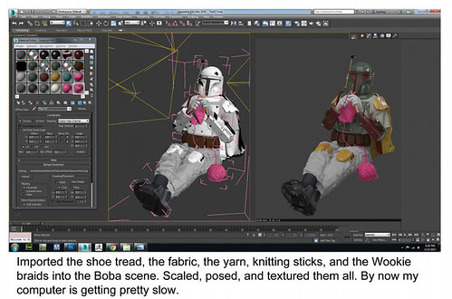 The process of creating Boba Fett, by digital artist Kyle Hagey. Click to read our interview!