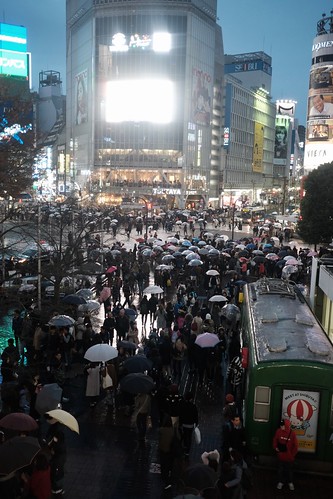 渋谷の雨