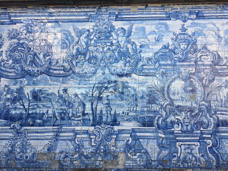 tile panels at the porto cathedral