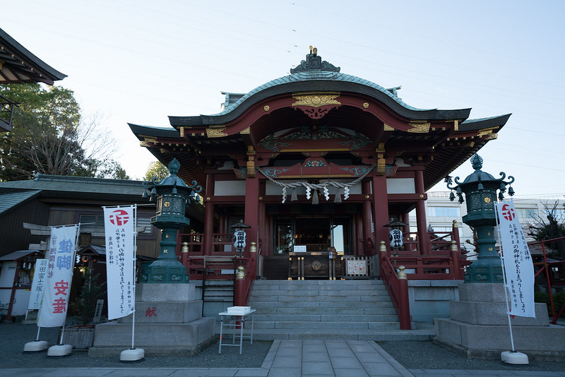羽田神社の参拝