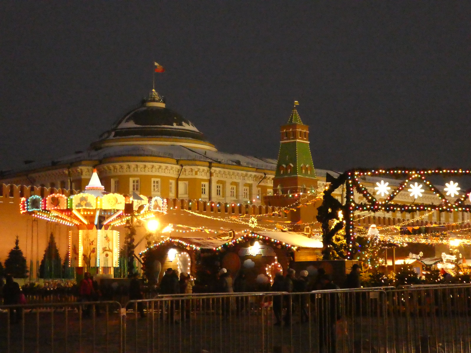 Red Square Christmas Market, Moscow