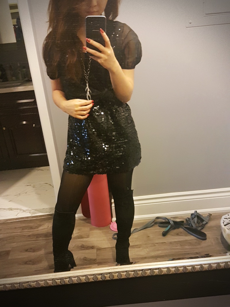 Leftbanked outfit sequins