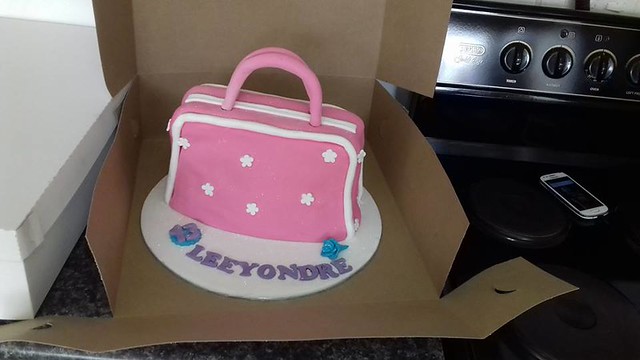 Handbag Cake by Cayna's Cakes