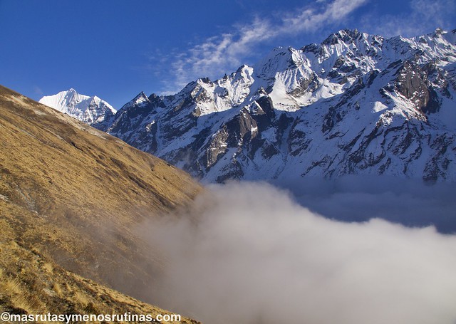 Por el cielo y el infierno de NEPAL. Trek Langtang - Blogs de Nepal - Trekking Langtang. Etapa 4: Tserko Ri. A por el 5000 (8)
