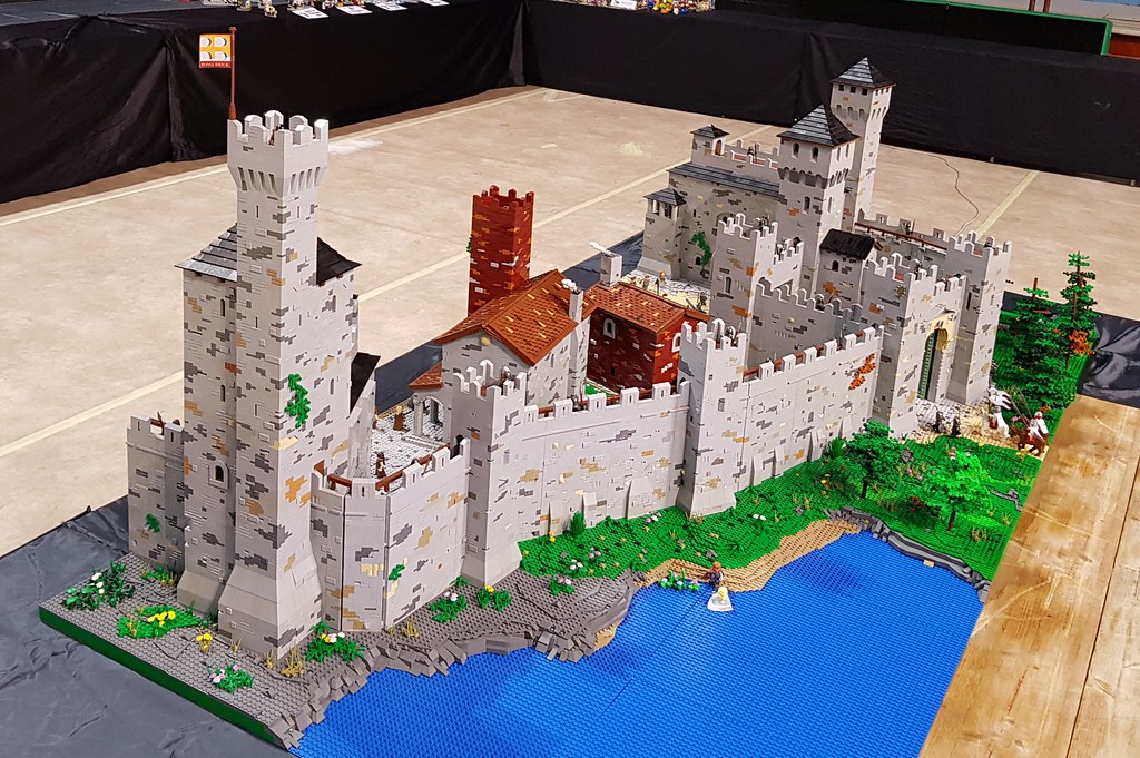Beautiful Medieval LEGO Town All About The Bricks