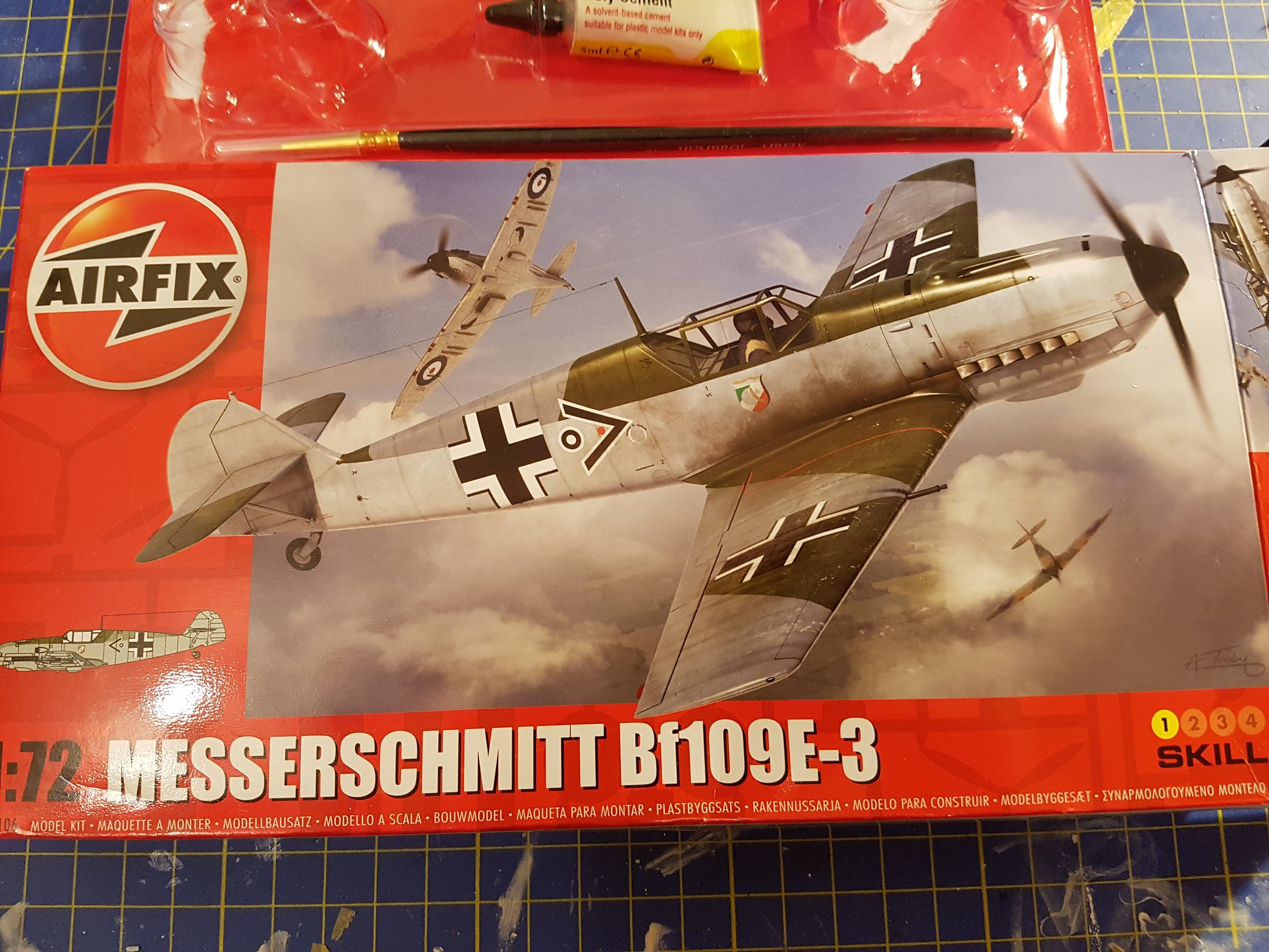 1/72 Airfix Bf109E-3 - International Scale Modeller