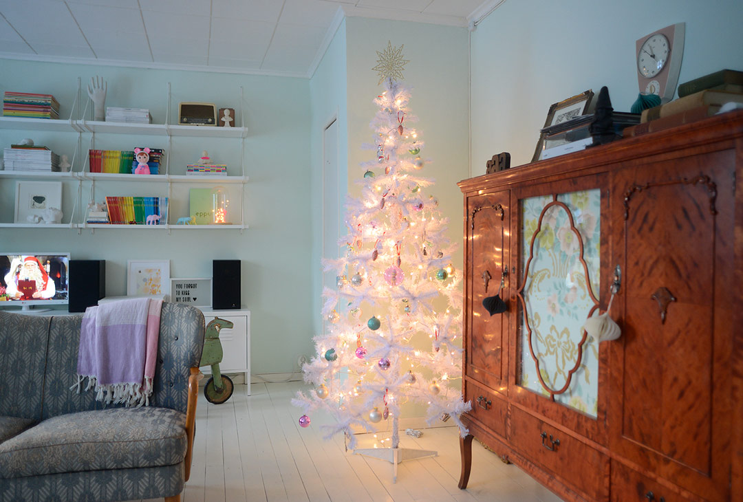 Pastel colored Christmas
