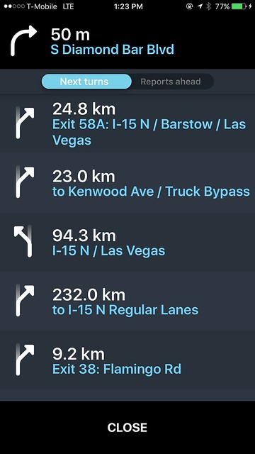 Waze to Las Vegas