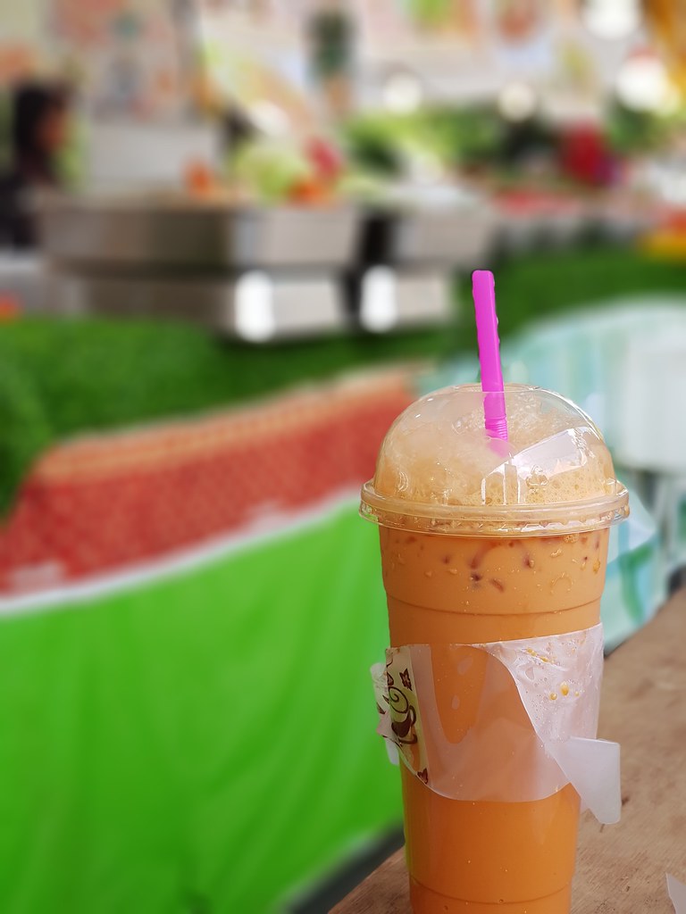 Thai Iced Tea $4 @ Malay-Thai Food Fair Jalan Platinum Shah Alam