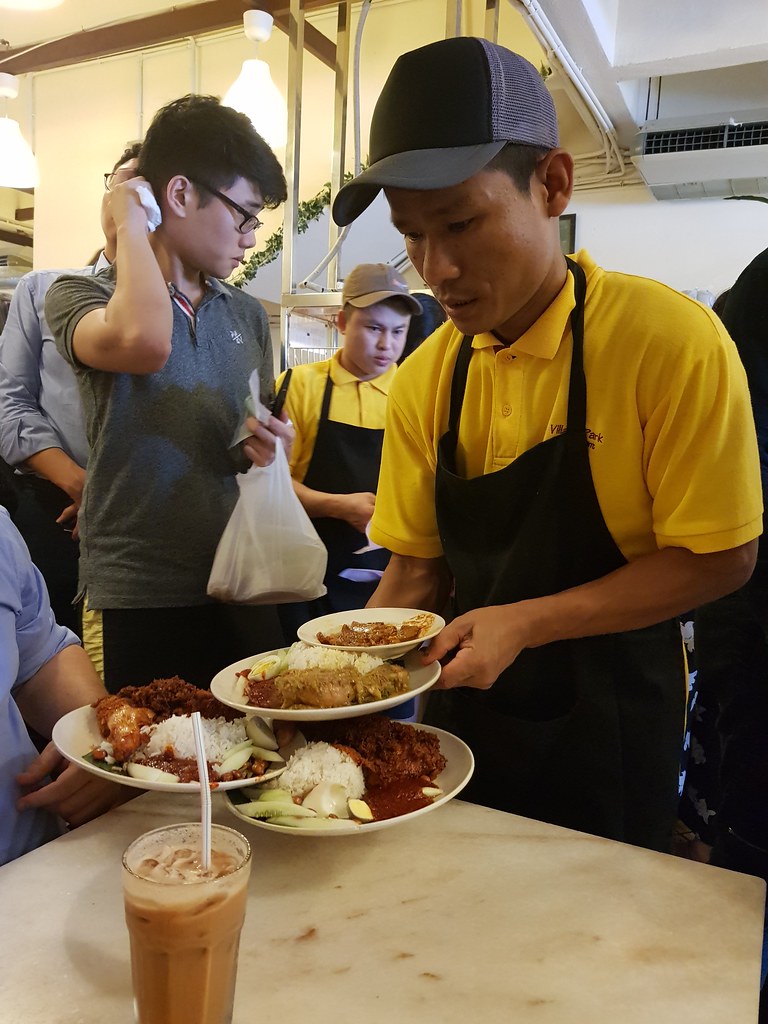 Nasi Lemak + Ayam Goreng $9.50 @ Village Park Restaurant Uptown Damansara