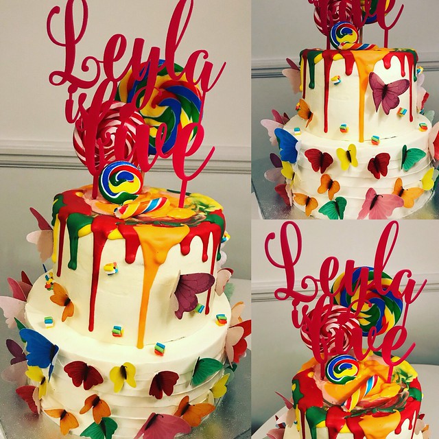 Leyla's Birthday Cake by Ozlem Aras of Lokma Bakery Richmond