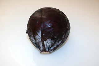 09 - Zutat Rotkohl / Ingredient red cabbage