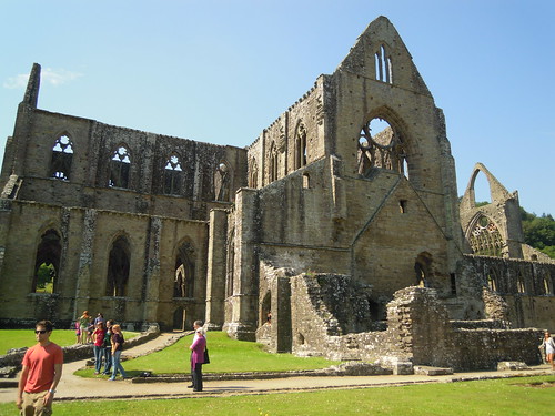 Tintern Abbey. From Studying Abroad in London: The Best Stops in Wales! 