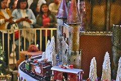 Christmas in SF - St. Francis Hotel Sugar Castle details