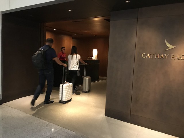 Cathay Pacific  lounge dec 12 2017