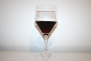 11 - Zutat trockener Rotwein / Ingredient dry red wine