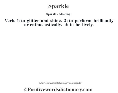 Sparkle-definition