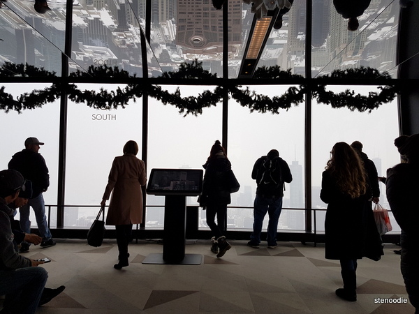  360 Chicago winter views