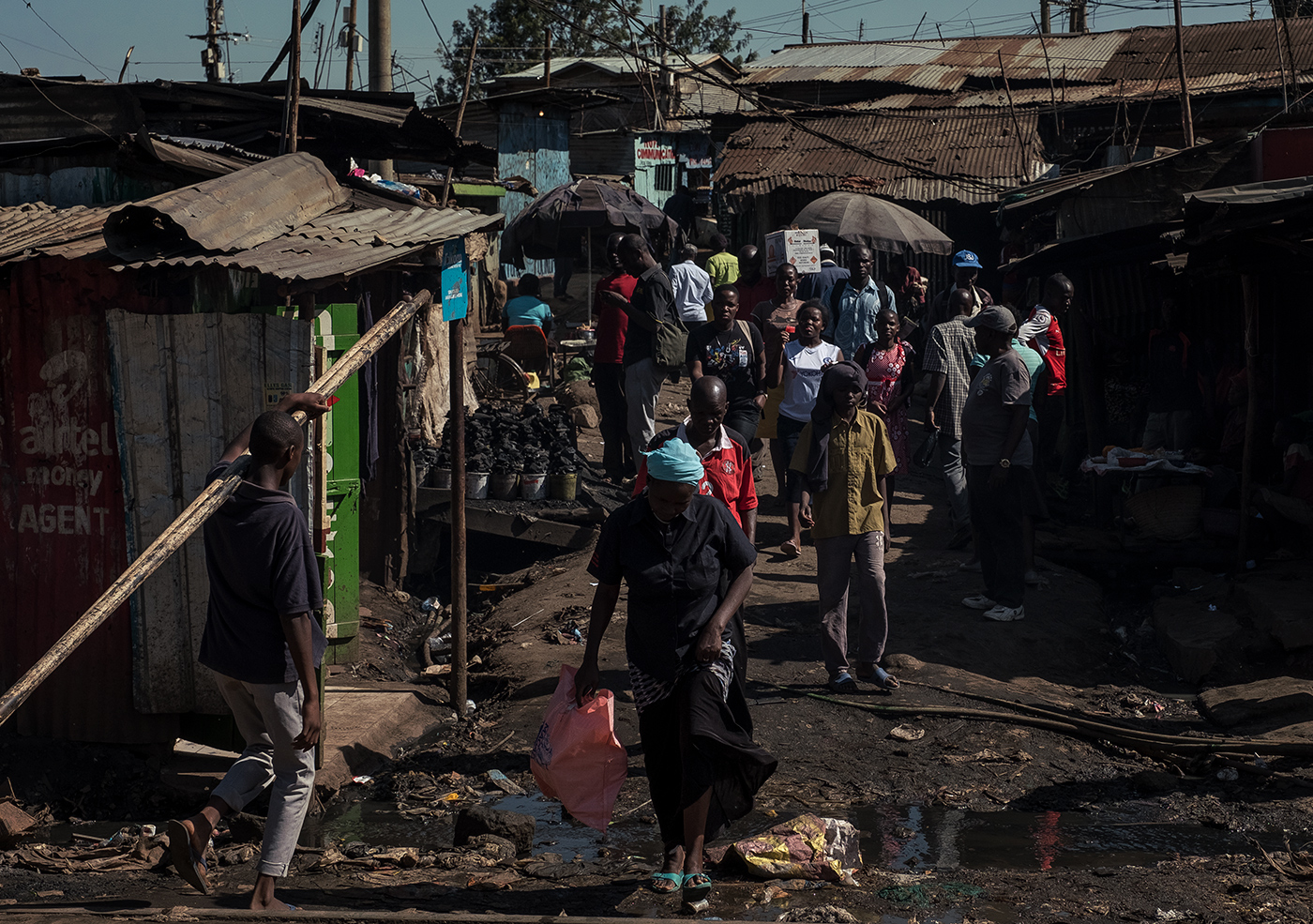 Жизнь в трущобах Найроби