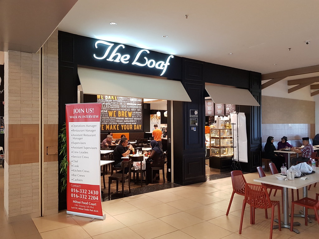 @ The Loaf at Mitsui Outlet Park KLIA Sepang
